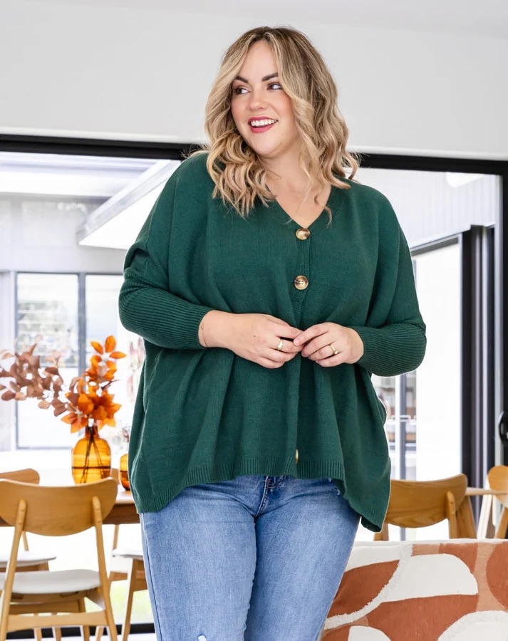 Bee Maddison Chelsea Knit Forest 