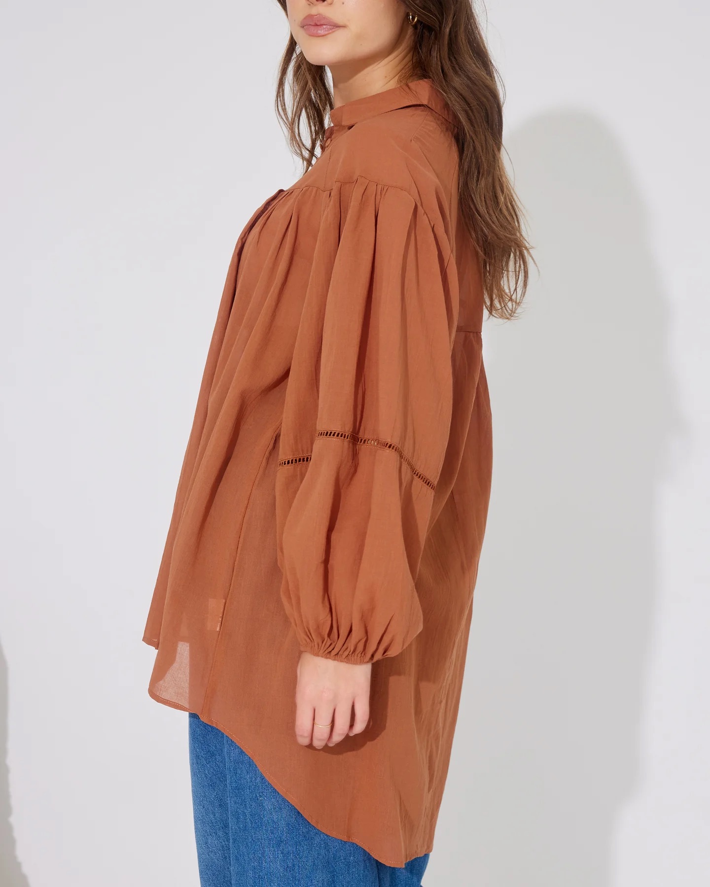BTL Birch Blouse Rust 