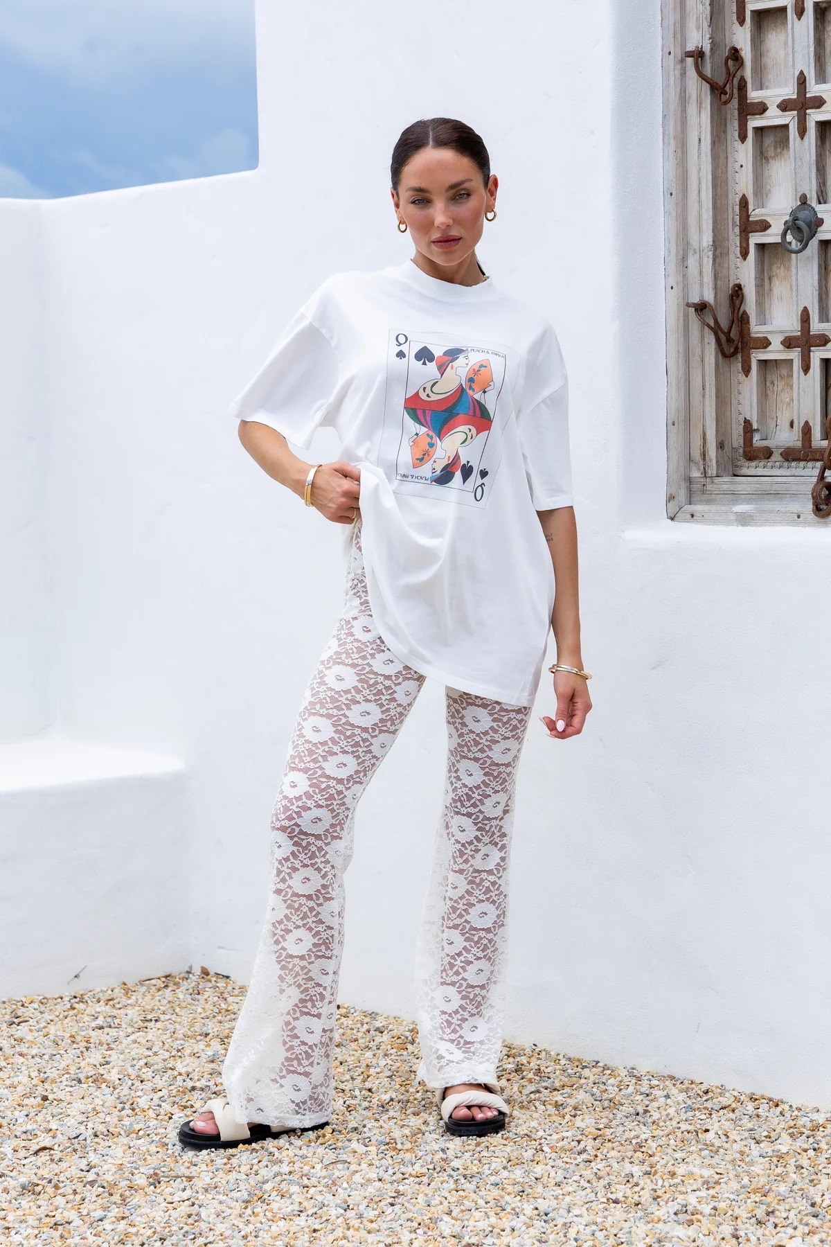 Peach & Parla Queen of Peaches Tee