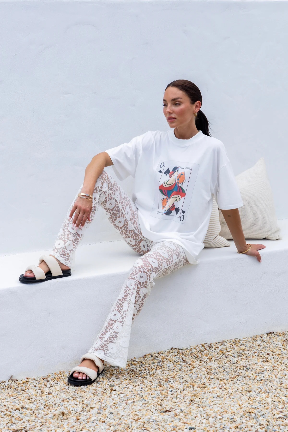 Peach & Parla Queen of Peaches Tee