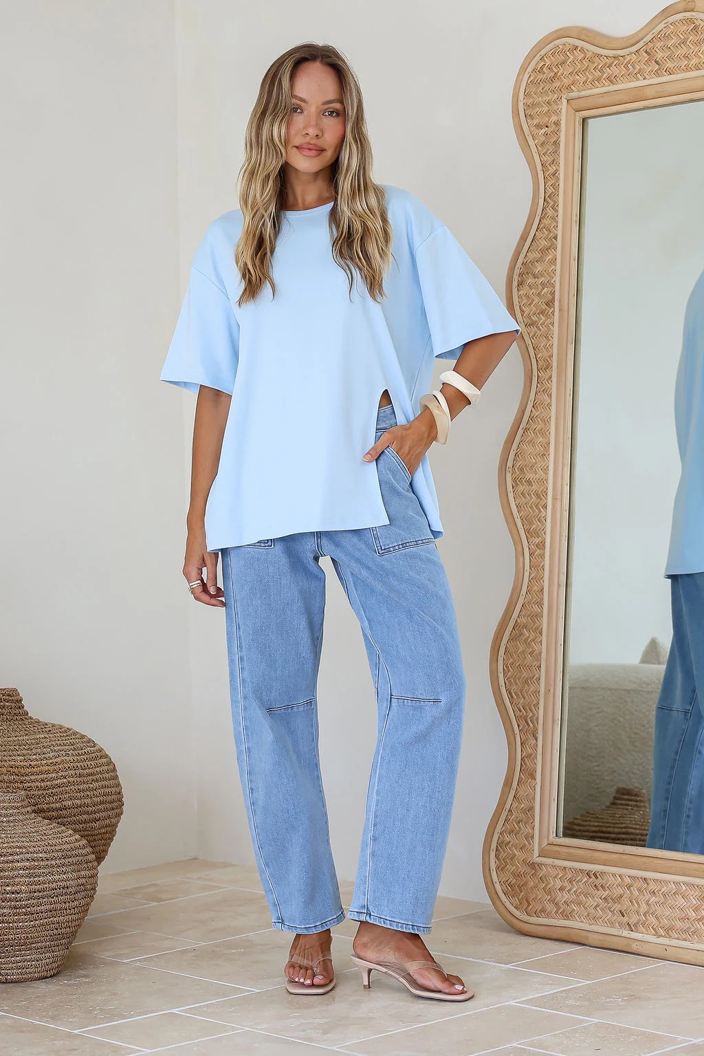 BTL Best Basic Tee Blue 