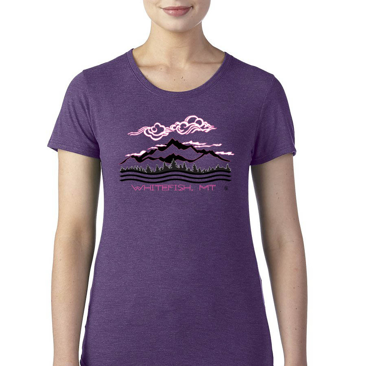 Women's T-Shirt - Purple - S