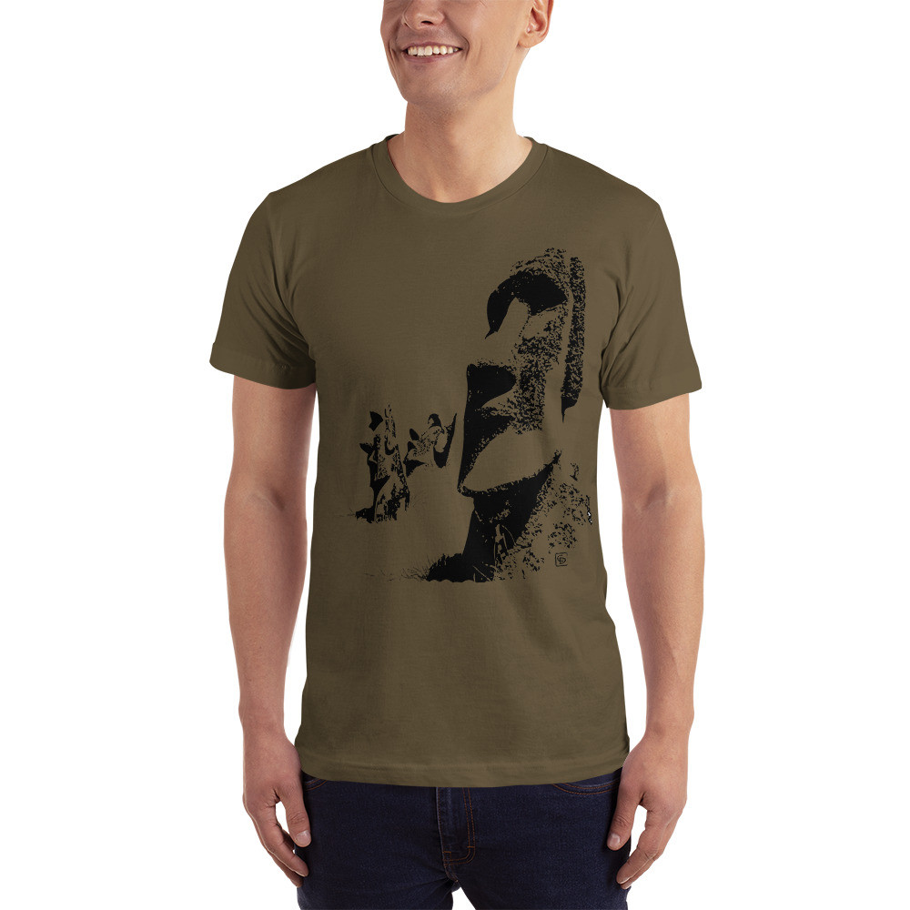 Easter Island Moai T Shirt - Chill Clothing Company