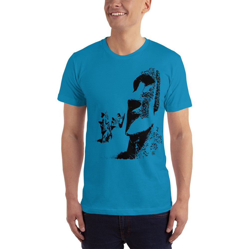 Easter Island Moai T Shirt - Chill Clothing Company