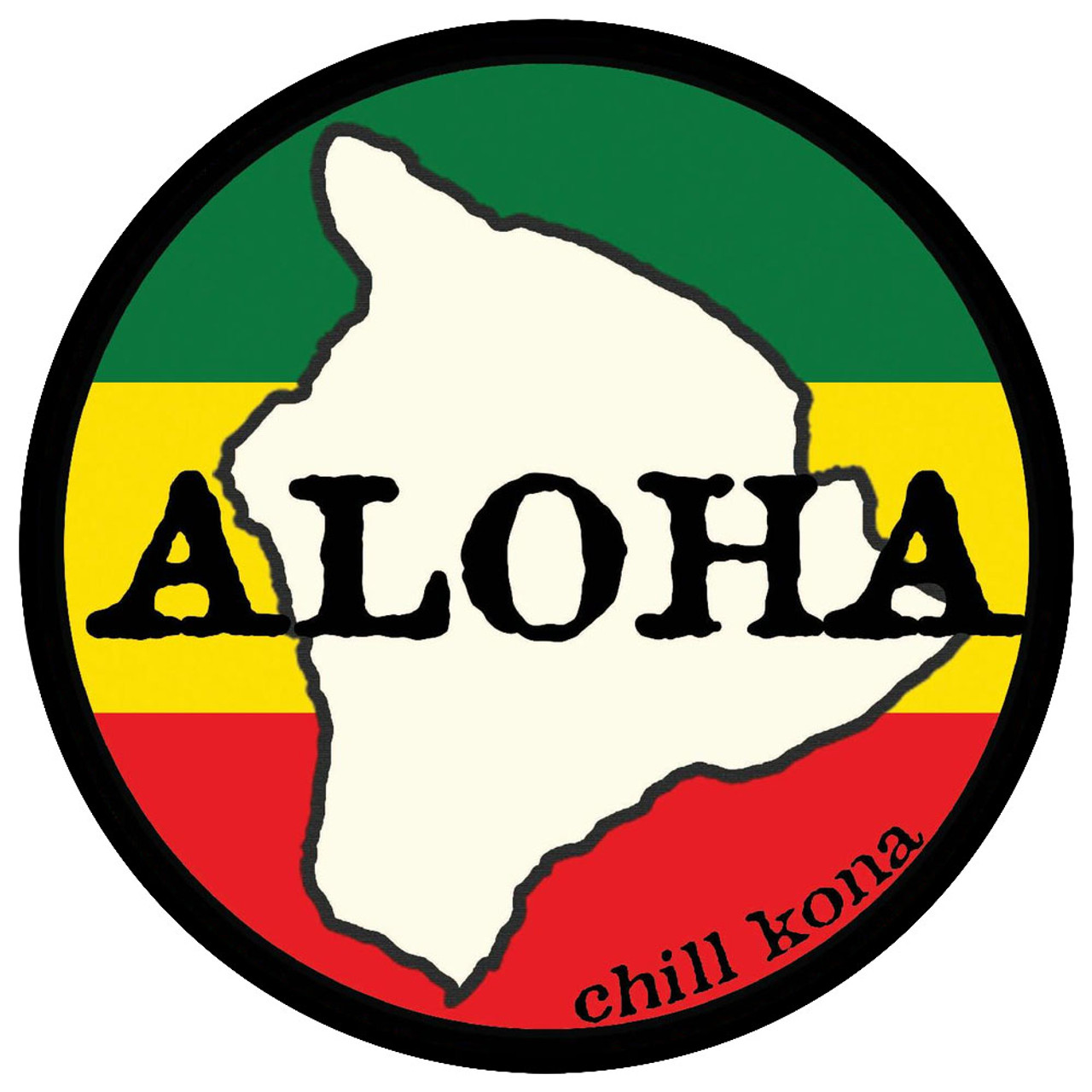 Aloha Chill Big Island of Hawaii Sticker