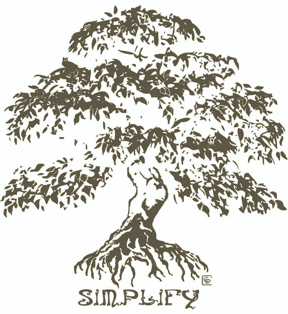 Banyan Tree Simplify Men S T Shirt Chill Clothing Co
