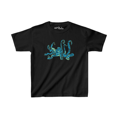 【CPGN STUDIO】Wave Line Embroidery Short Sleeve T-shirt Waves T Shirt - Chill Clothing Company
