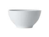 A white rice bowl with a smooth, rounded design and a flared base, measuring 10cm in diameter.
