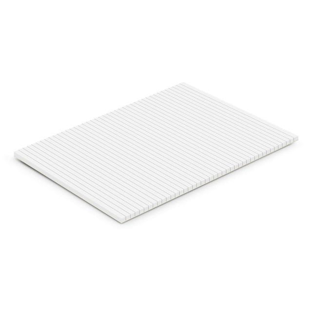 A4 office note pad with lined pages, featuring a clean white design and a minimalistic appearance. A4 office note pad with lined pages, featuring a clean white design and a minimalistic appearance.