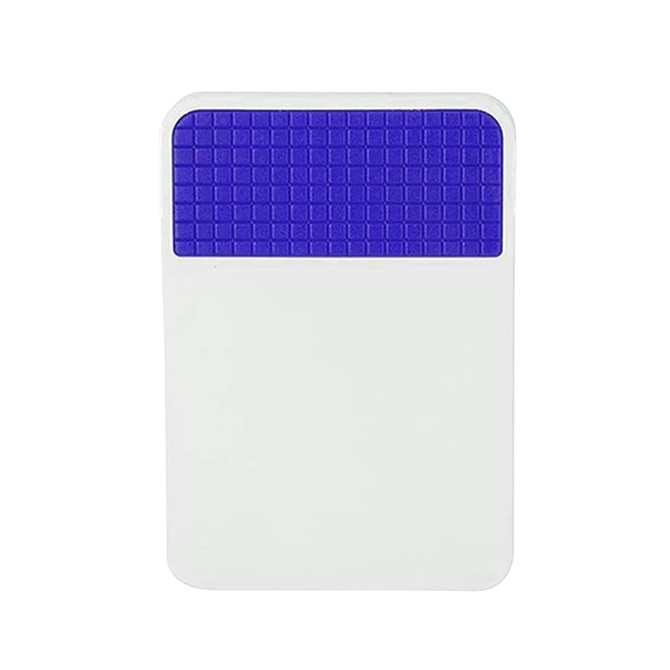 A Fridge Magnet Clip features a white body with a textured purple top section. It has a logo or branding displayed.