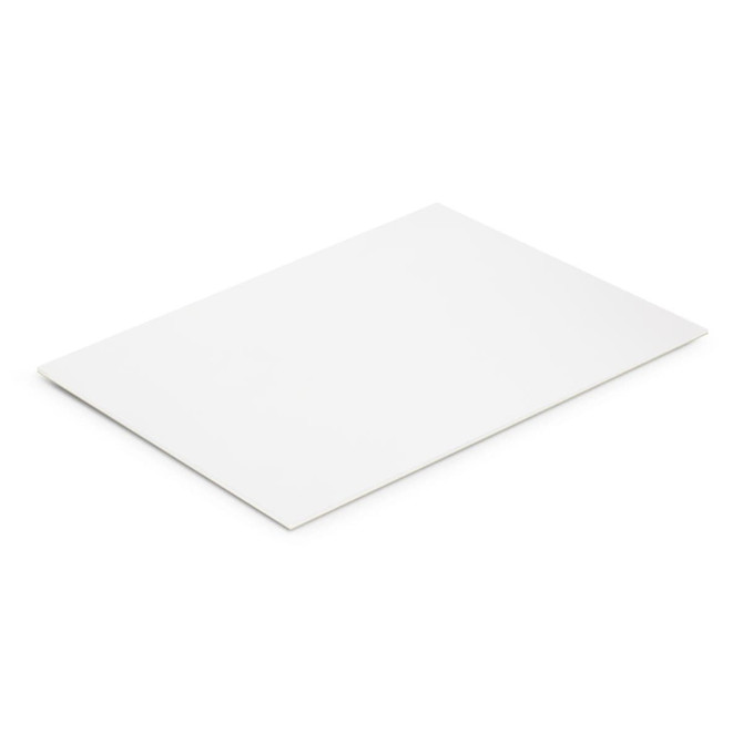 A4 note pad featuring 25 blank leaves for writing or drawing.
