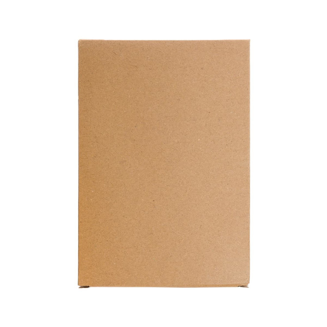A plain brown cardboard box containing the Line Four Wheatstraw Game, part of the Fun & Games category.