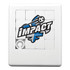 A white classic puzzle game with a logo featuring a soccer ball and the word "IMPACT" on the front.