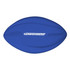 A blue 200mm Spyro football with a smooth surface and a logo featured on it.