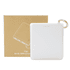 A white Apollo Power Bank (5,000 mAh) with a silver keyring, next to its brown packaging box.