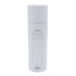 A drink bottle in a sleek white design, featuring a concealed cap and a brand logo.