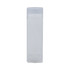 A clear tube of lip balm in a cylindrical shape with a twist-up base. The container is simple and unbranded.