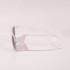 Clear sunglasses with a sleek design, featuring tinted lenses and a simple side profile.