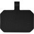 A black lanyard featuring a textured surface and a loop for attachment. It has a rectangular shape with rounded corners.