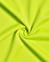 A lightweight performance fabric in vibrant lime green, featuring a textured pattern. Ideal for t-shirt manufacturing.