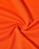 An orange fabric featuring a textured pattern, suitable for lightweight performance t-shirts.