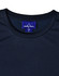 A navy blue ultra lightweight performance T-shirt with a round neckline and a small logo label inside.