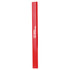 A red pencil with a logo on it, designed for writing and categorised as a grey-lead pencil.