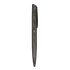A sleek black metal ball pen with a smooth finish and a clip for easy attachment. It features a minimalist design.