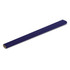 A carpenter's pencil in a solid blue color, featuring a rectangular shape designed for easier marking.