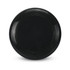 Aero Flyer - Small is a black frisbee featuring circular grooves along the edges. It includes a visible logo.