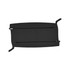 A black Two Sides Food Clip with a simple design, featuring clips on either end and a logo.