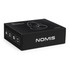 A black box containing Aero by Nomis headphones, featuring a logo and outlined headphone design on the packaging.
