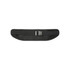 A black running waist pack featuring a buckle and mesh design, ideal for carrying essentials while active.