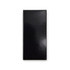 A sleek black rectangular packaging, featuring a glossy finish and a logo on the front.