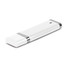 A Quadra 4GB Flash Drive in sleek white design with metallic accents. Suitable for storing and transferring data.