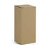 A plain brown cardboard box with a rectangular shape and a flap top.