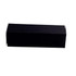 A black rectangular box suitable for packaging, featuring a simple design without visible branding.