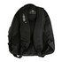 A black 35L laptop backpack featuring padded straps and a pocket, with a logo on the top.