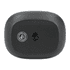 A black charging case for Skullcandy Smokin' Buds earbuds featuring a logo on the front.