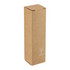 A tall, brown cardboard box with a simple design, designed for packaging a product.