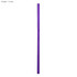 A straight, purple stainless steel straw measuring 8mm x 215mm, with a logo on the product.