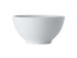 A white rice bowl with a smooth, rounded design and a flared base, measuring 10cm in diameter.