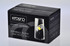 A boxed set of six Krosno Avant-Garde highball glasses, featuring a sleek design with a transparent finish.