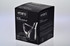 A boxed glass swan decanter from Krosno, featuring a sleek design in clear glass.