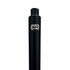 A black stylus pen with a sleek design and a logo indicating NFC technology.