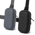 Two Rollink Mini Bag Go products in grey and black, featuring a textured design and a strap for carrying.