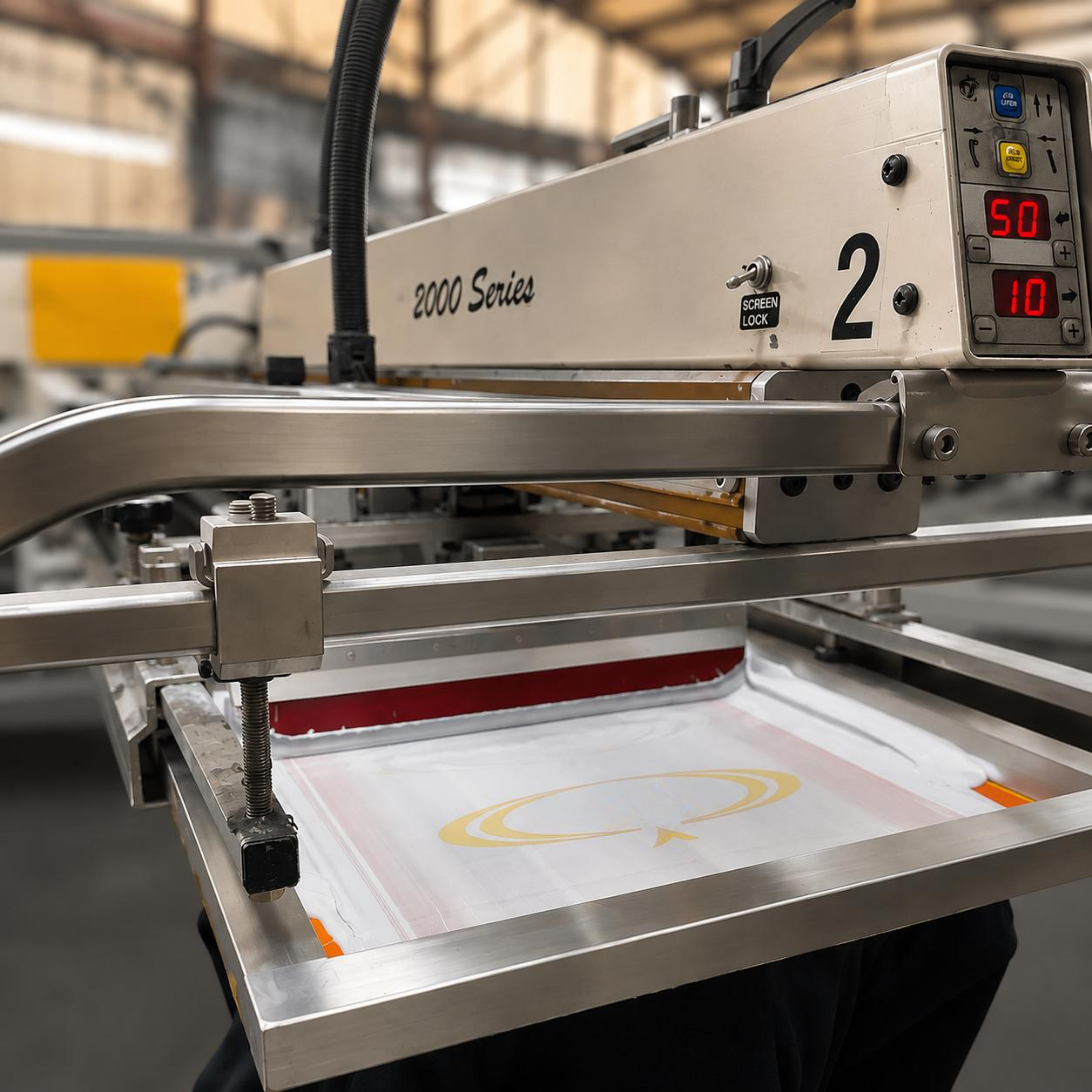 Screen printed apparel