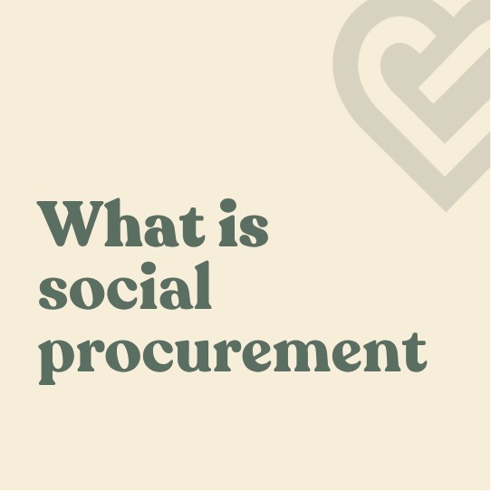 What is social procurement