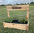 Small 24 inch x 8 inch Planter box  with banner
