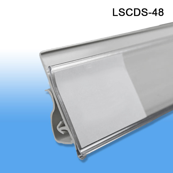 LABEL & SIGN HOLDER DATA CHANNEL STRIP, CLIP UNDER | 1.25